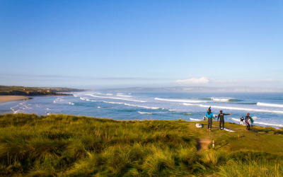 Gwithian Pre surf check