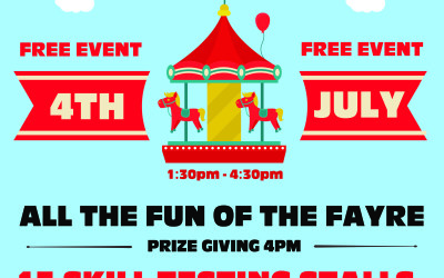 Flyer for Goldsithney Family Fun Day